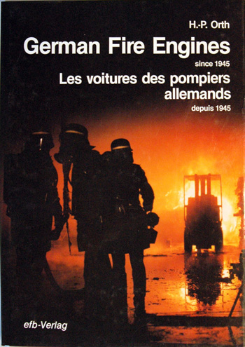 Les voitures des pompiers Allemande